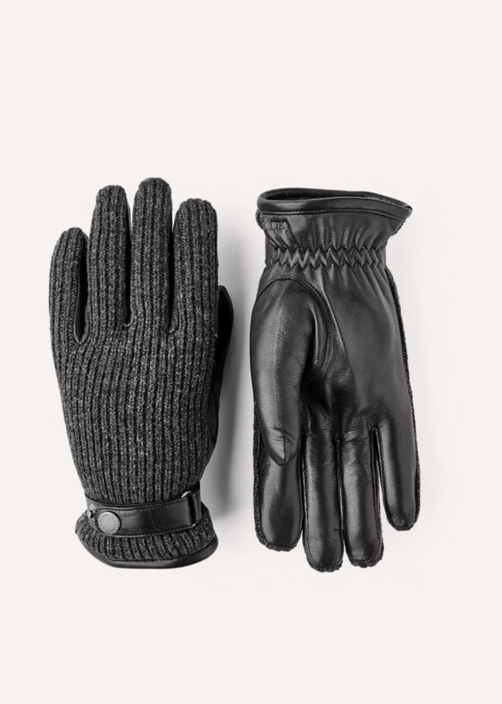 Christopher Leather Gloves - Black - Hestra Canada - Danali