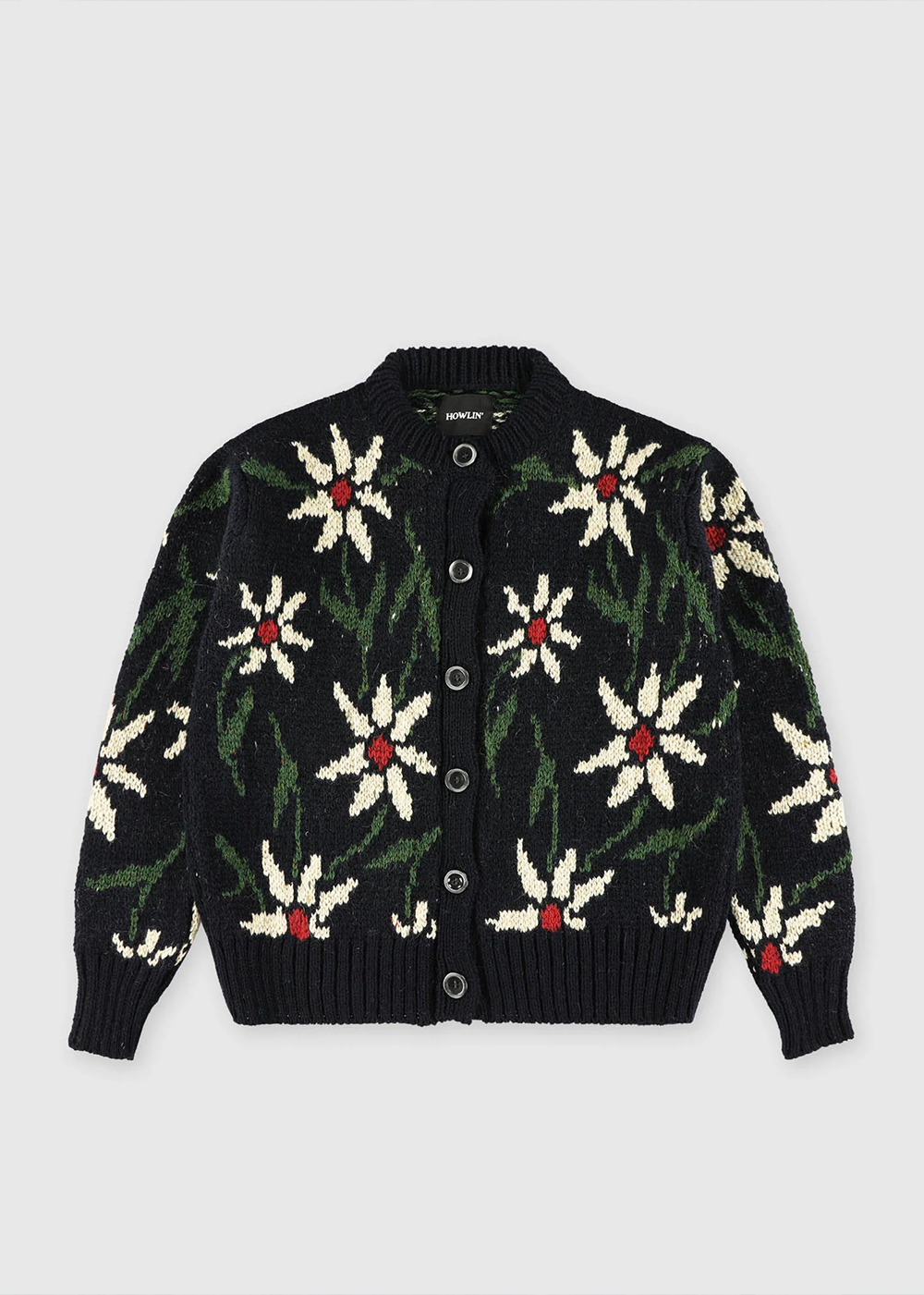 Flower Cardigan - Howlin Knitwear Canada - Danali