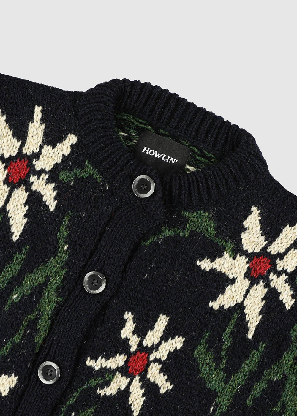 Flower Cardigan - Howlin Knitwear Canada - Danali