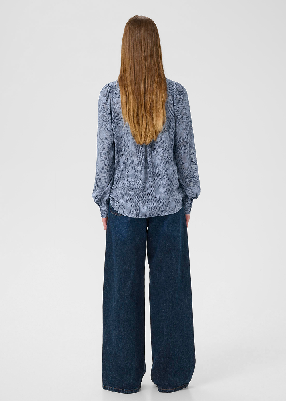 Addison Shirt - Blue Dots - InWear Canada - Danali