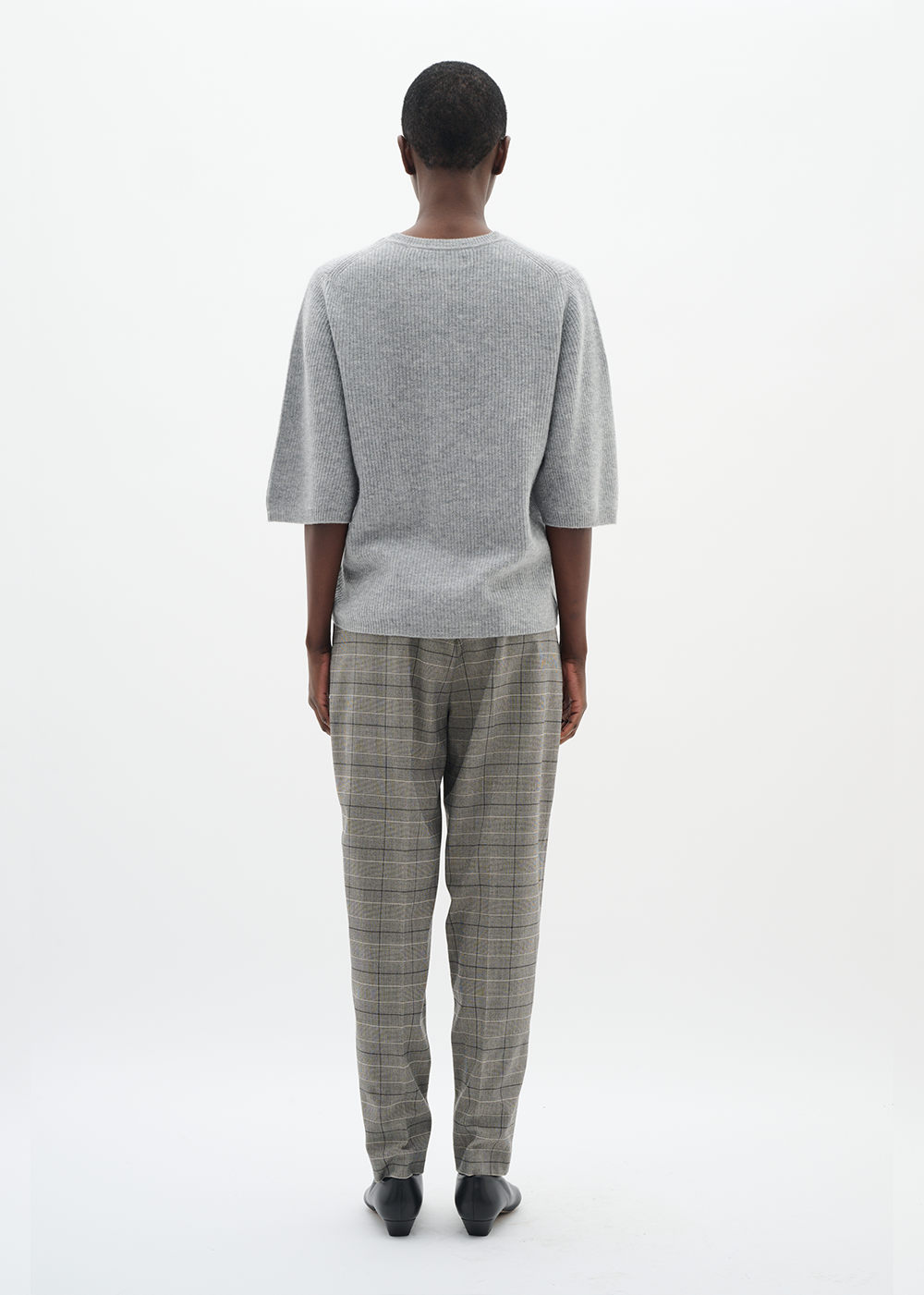 Brooklyn Cigarette Pant - Black/White - InWear Canada - Danali