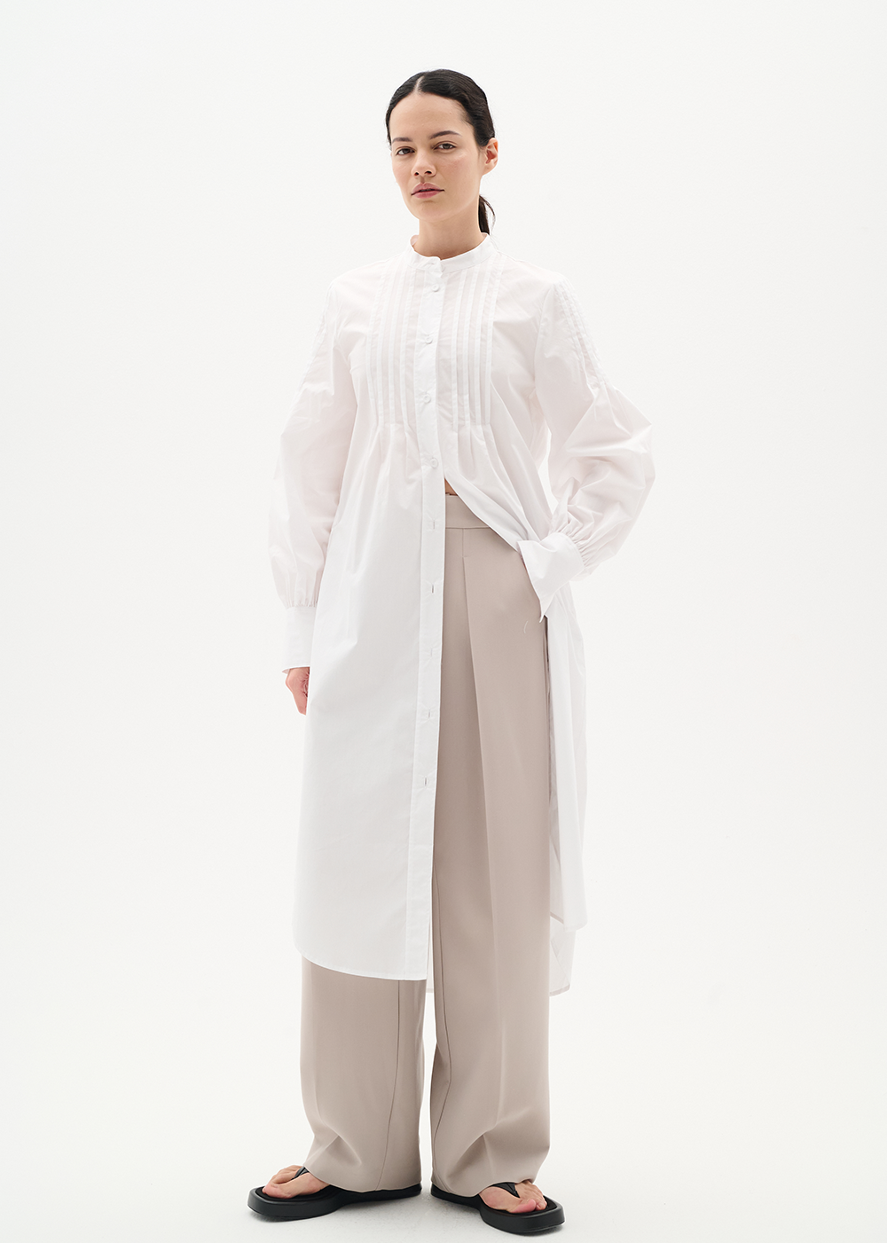 Conor Shirt Dress - Pure White - InWear Canada - Danali