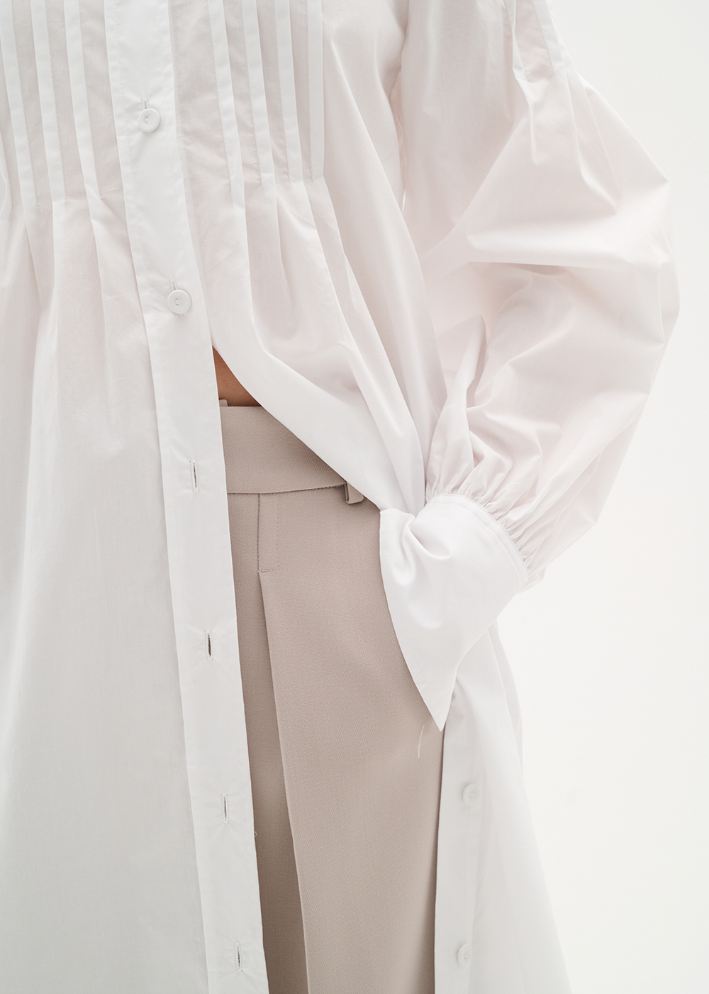 Conor Shirt Dress - Pure White - InWear Canada - Danali