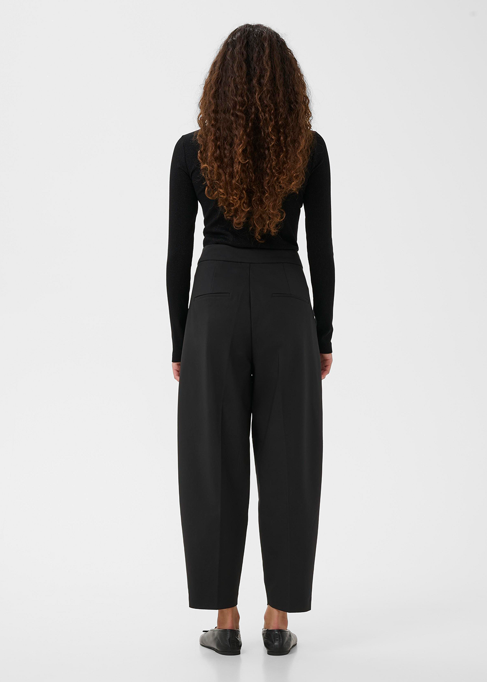 InWear Dagna Lurex Long Sleeve T-Shirt Black Glitter - Danali