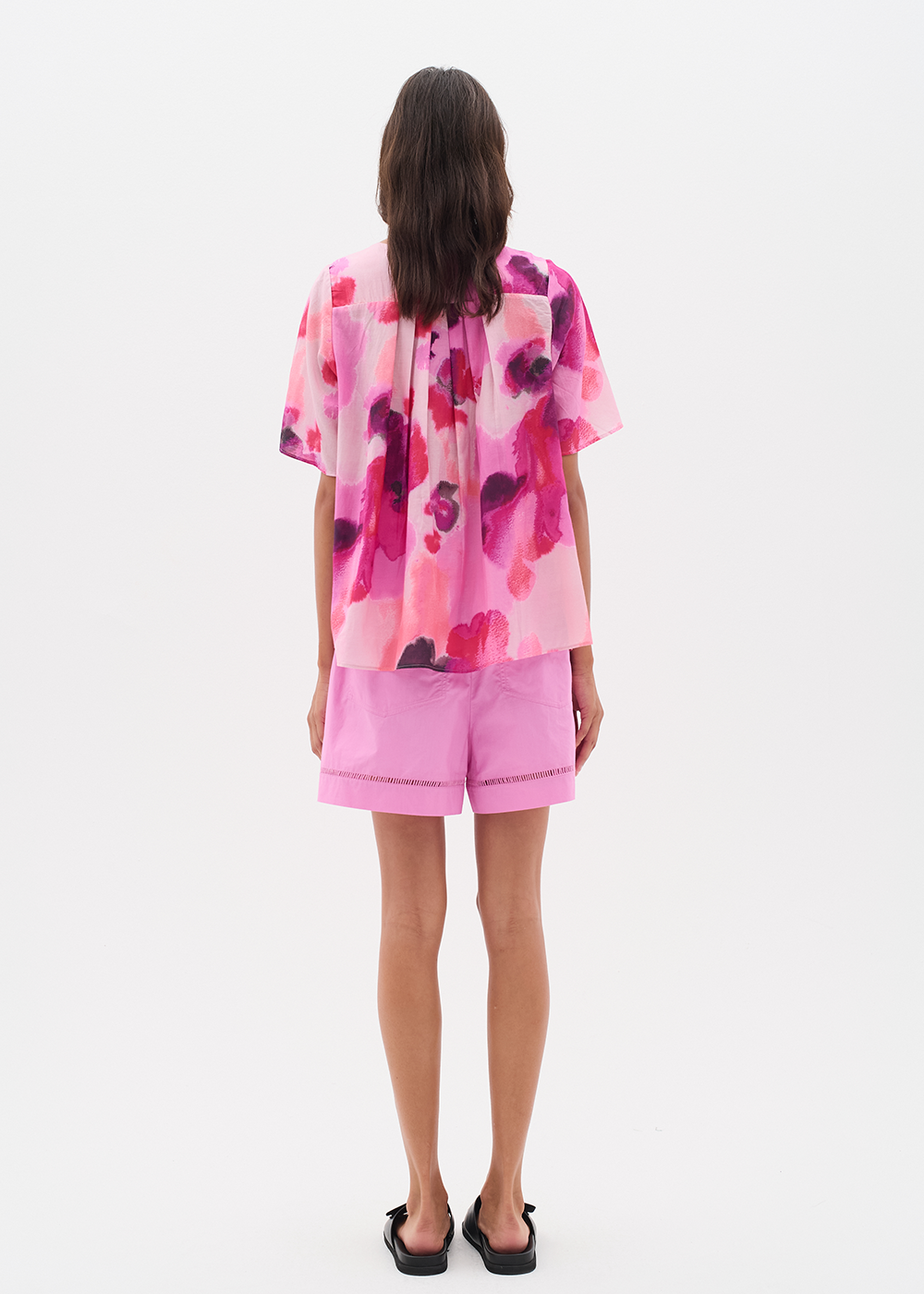 Freyah Top - Pink Watercolor - InWear Canada - Danali