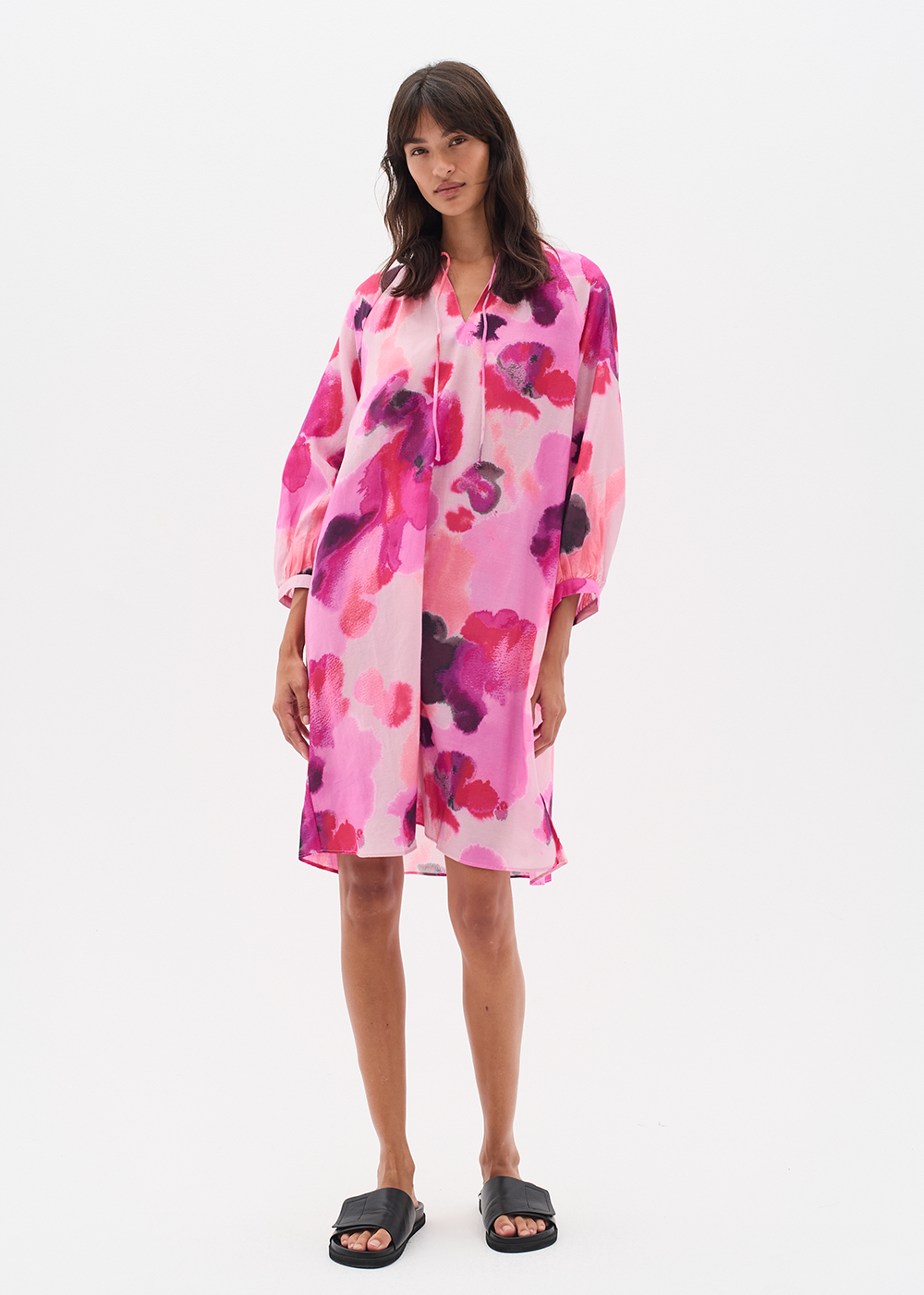 Freyah Tunic - Pink Watercolor - InWear Canada - Danali