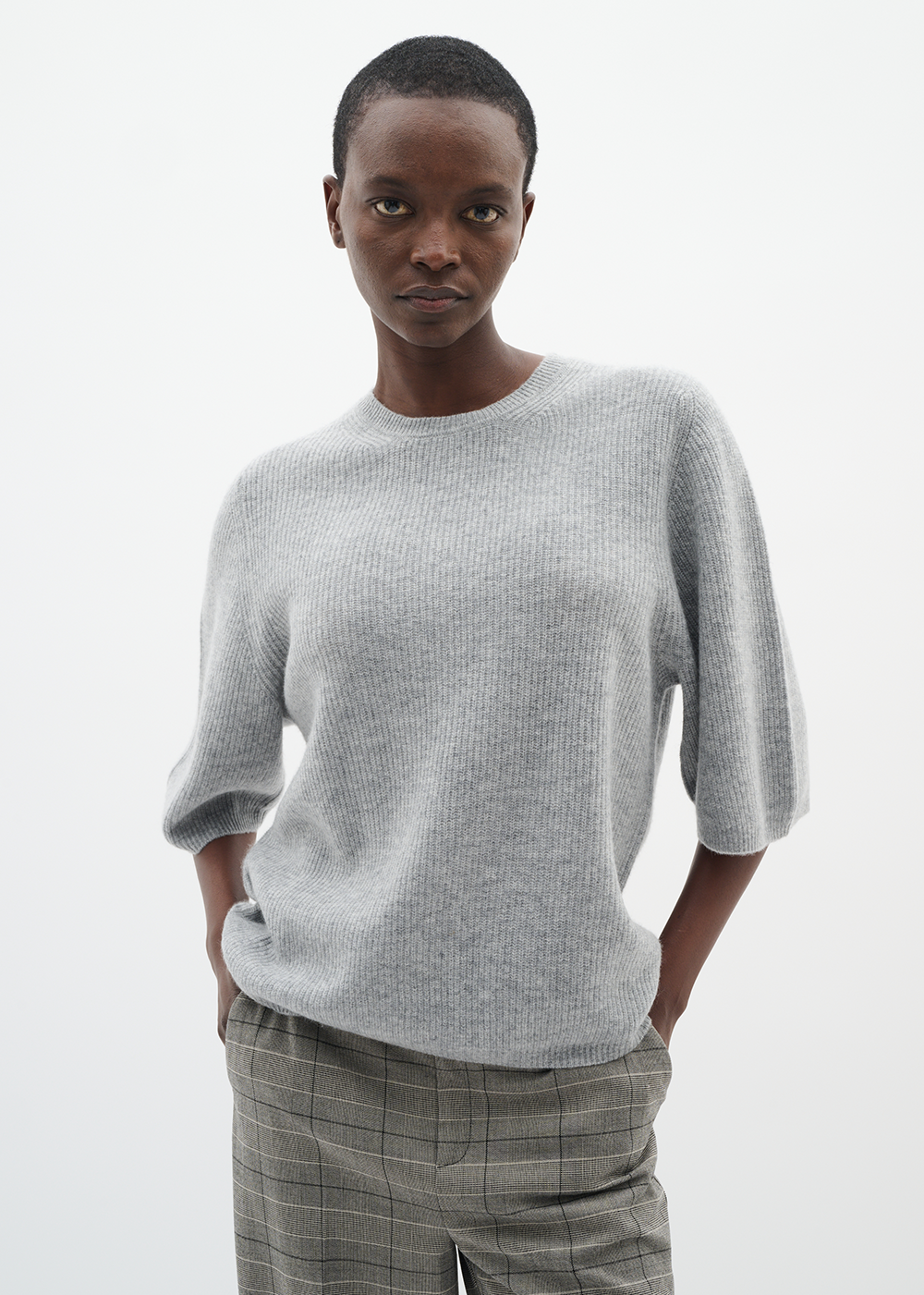 Garo Monika Oversize T-Shirt - Granite Melange - InWear Canada - Danali