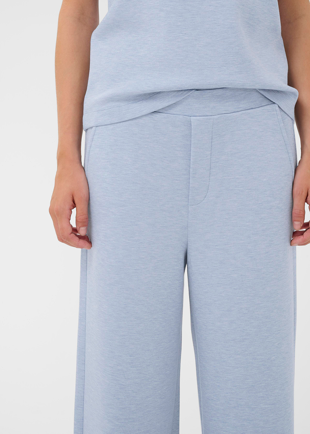 Gincette Melange Pants - Endless Sky - InWear Canada - Danali