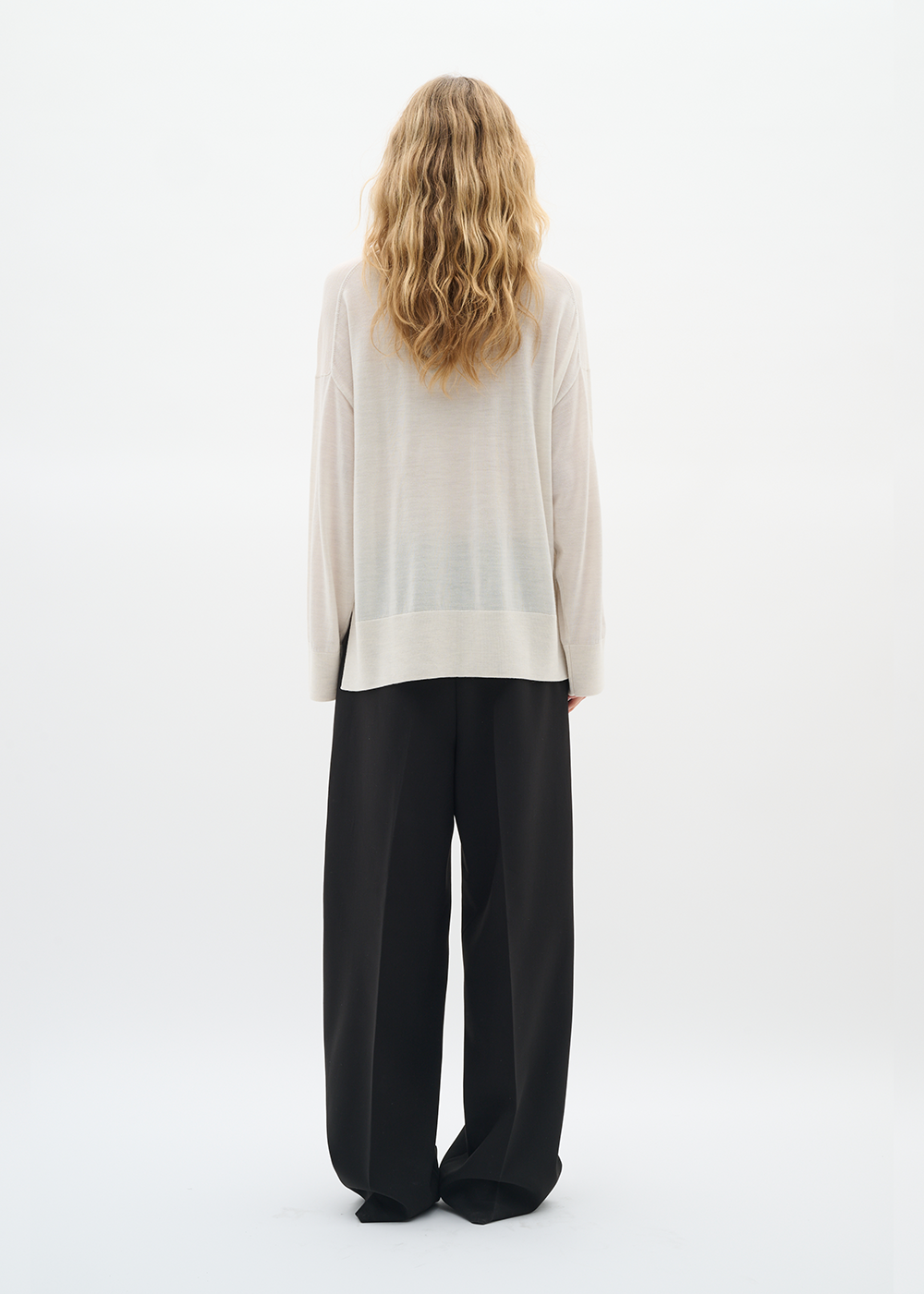 Gito Turtleneck Sweater - Whisper White - InWear Canada - Danali