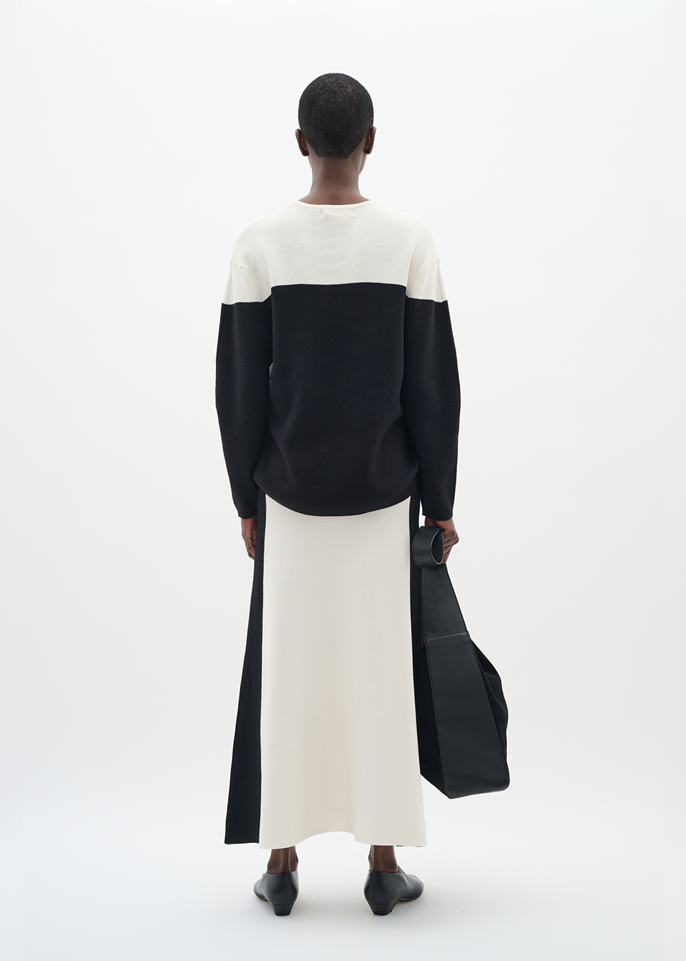 Kaylla Sweater - Whisper White/Black - InWear Canada - Danali