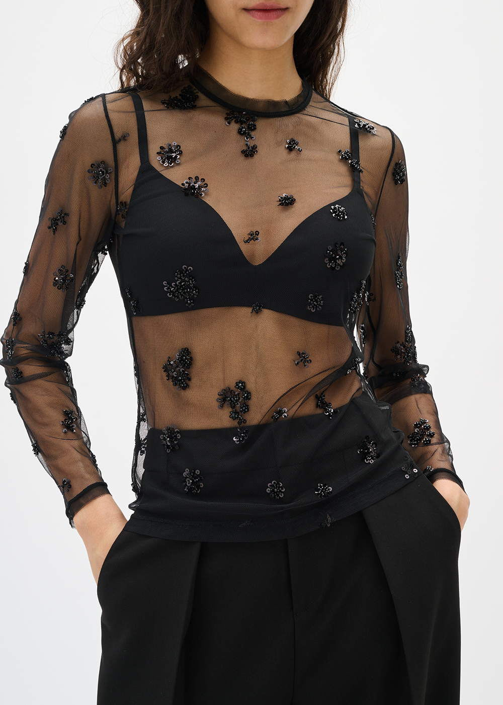 Kui Blouse - Black - InWear Canada - Danali