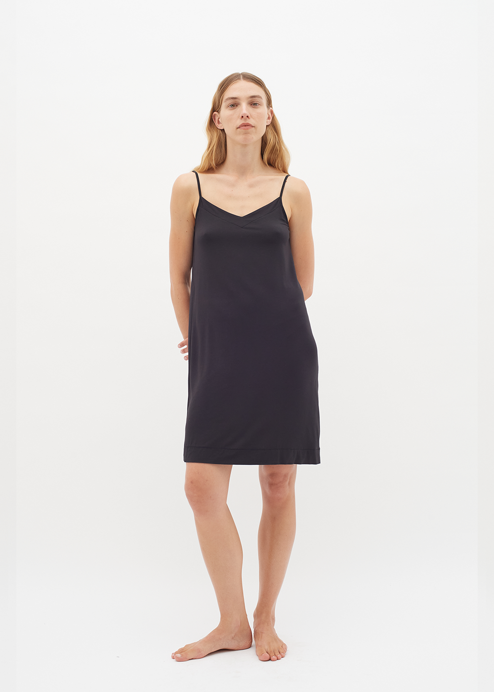 Lill Base Slip Dress - Black - InWear Canada - Danali