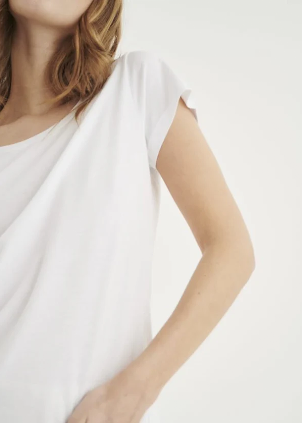 Rena Short Sleeve T-Shirt - White - InWear - Danali - Canada