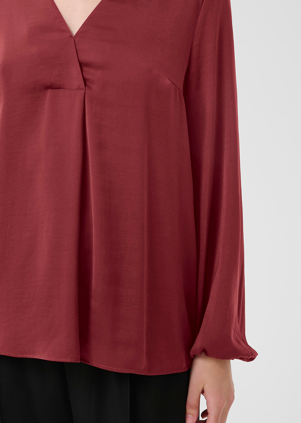 Rinda Blouse - Cabernet - InWear Canada - Danali