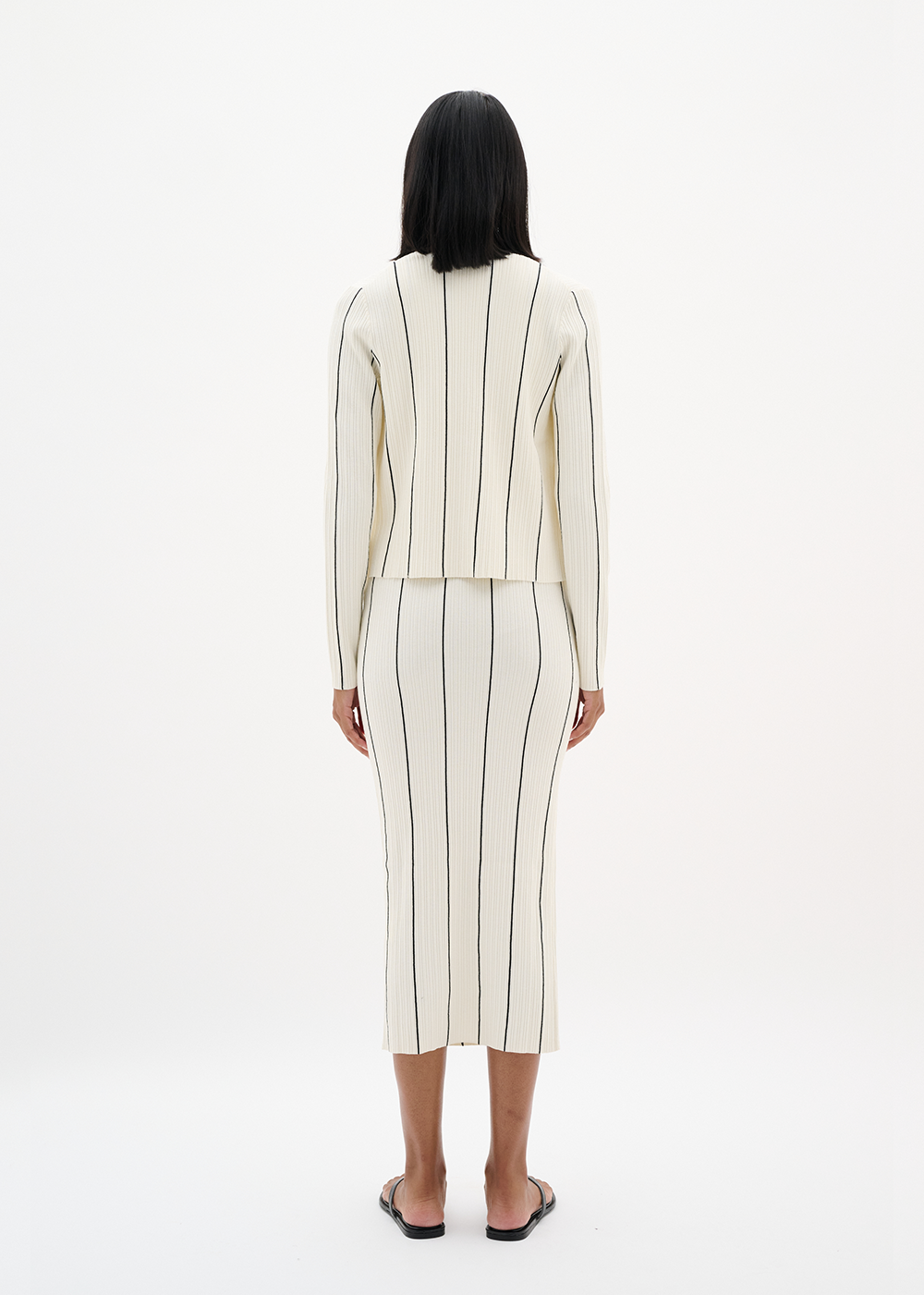 Saia Cardigan - Whisper White - InWear Canada - Danali