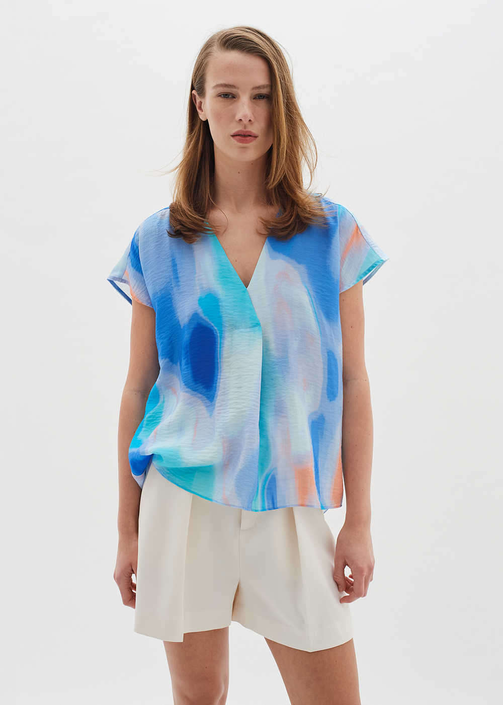 Tedra Top - Soft Waters - InWear Canada - Danali