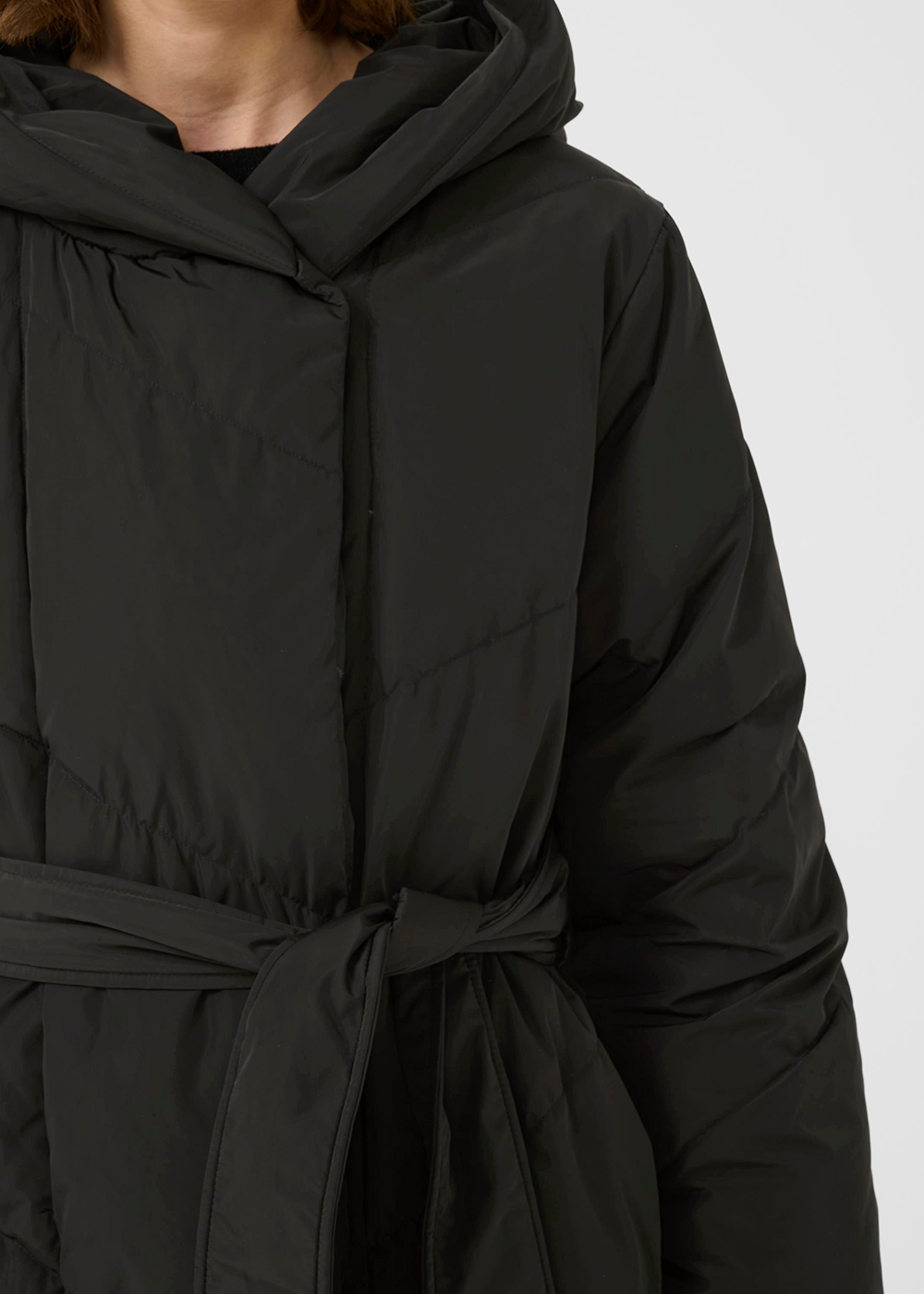 Yaz Long Coat - Black - InWear Canada - Danali