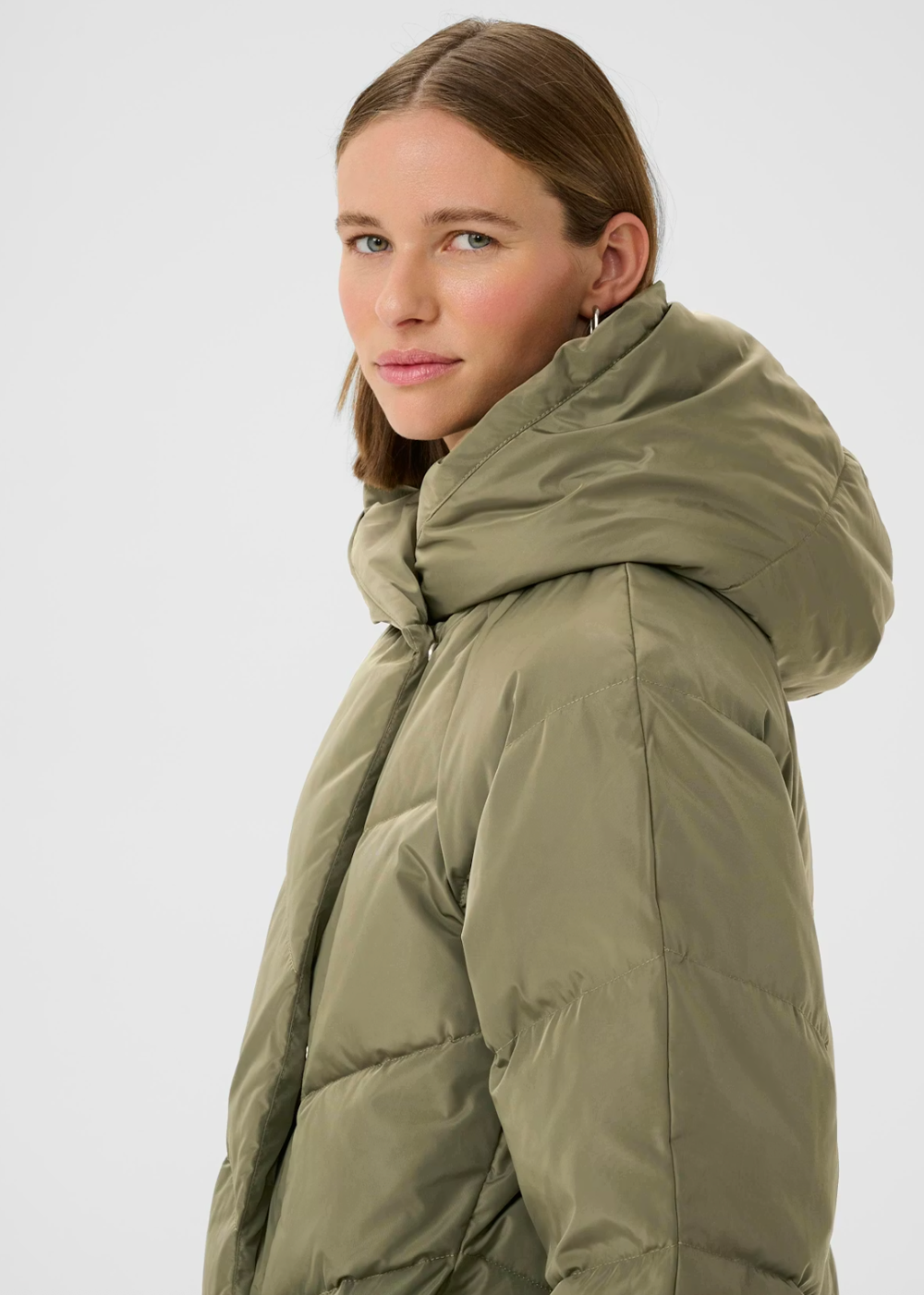 Yaz Short Coat - Ivy Green - InWear Canada - Danali