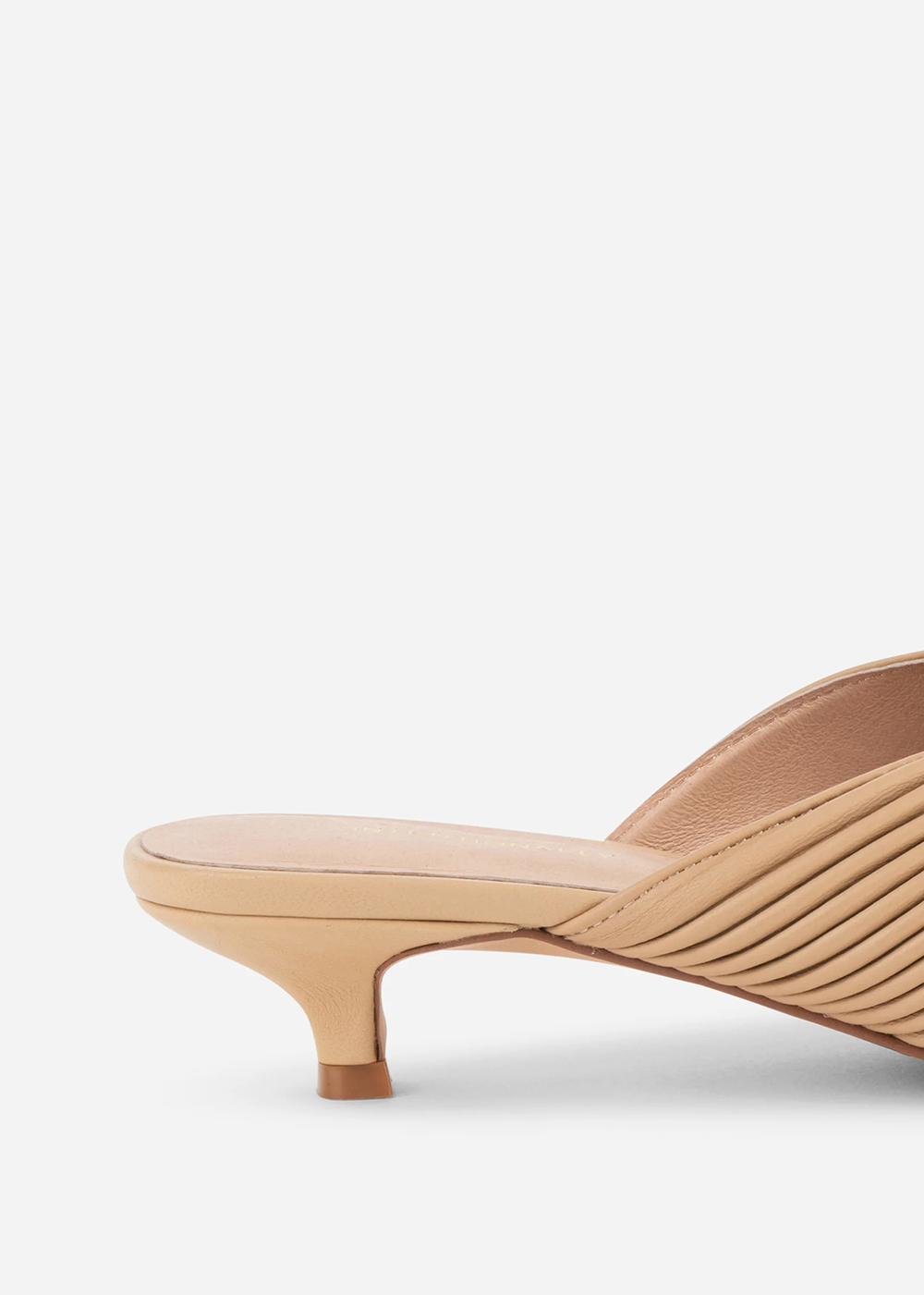 Curfew Kitten Heel - Clay - Intentionally Blank Canada - Danali