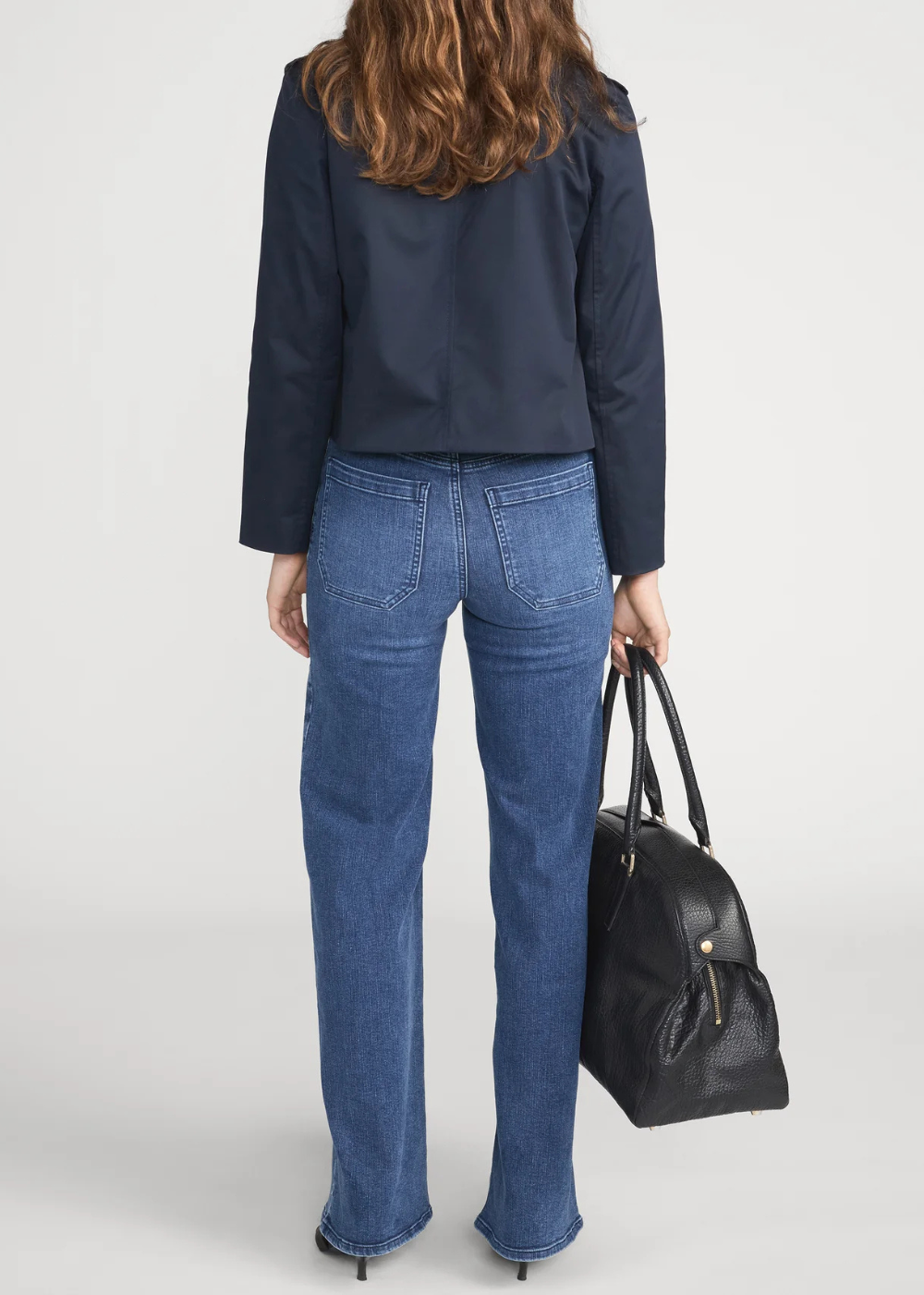 Le Slim Palazzo Crop Harbor Pocket Jean - Archive - FRAME Canada - Danali - LSPCAO814-ACVE