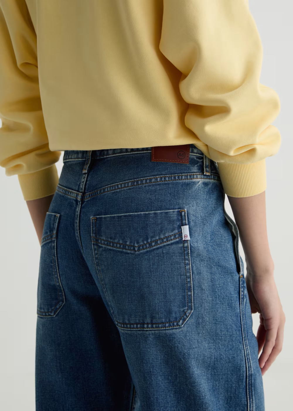 Mercer High Rise Barrel Jean - 11 Years Enrich - AG Jeans Canada - Danali - MIU1G44WW11YENR