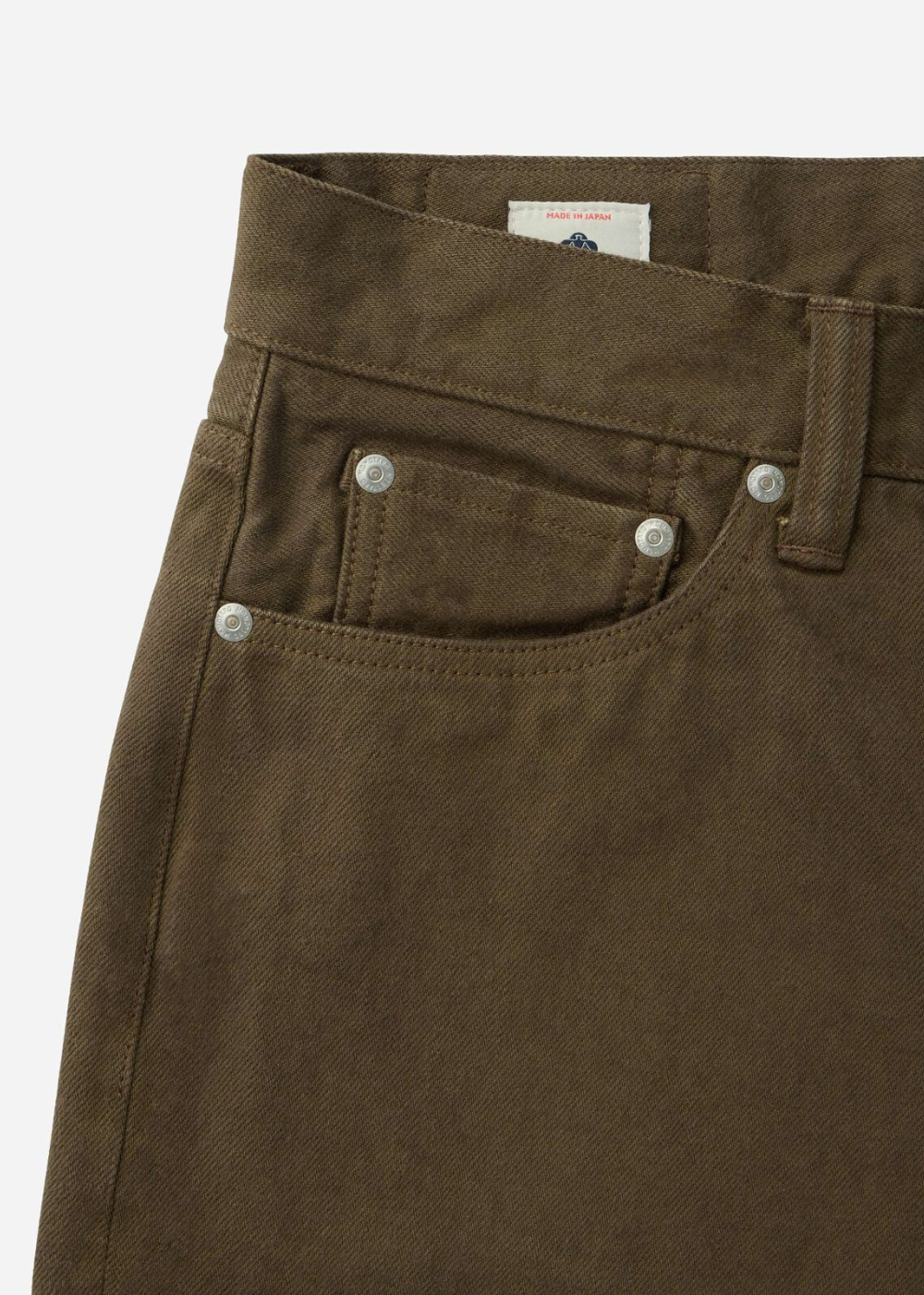 Moss Tapered Jean - Khaki - Momotaro Canada - Danali - MMJZ63016S_KHK