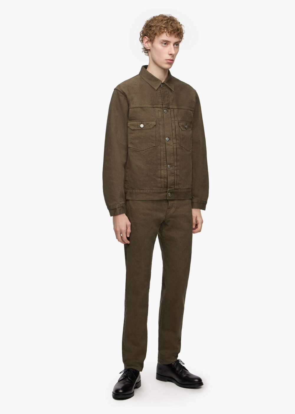 Moss Tapered Jean - Khaki - Momotaro Canada - Danali - MMJZ63016S_KHK