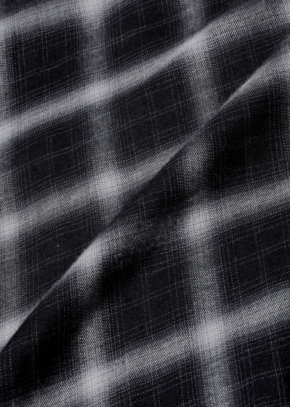 Rayon Check LS Shirt - Navy - Momotaro Canada - Danali - MMLS60096S_NAY