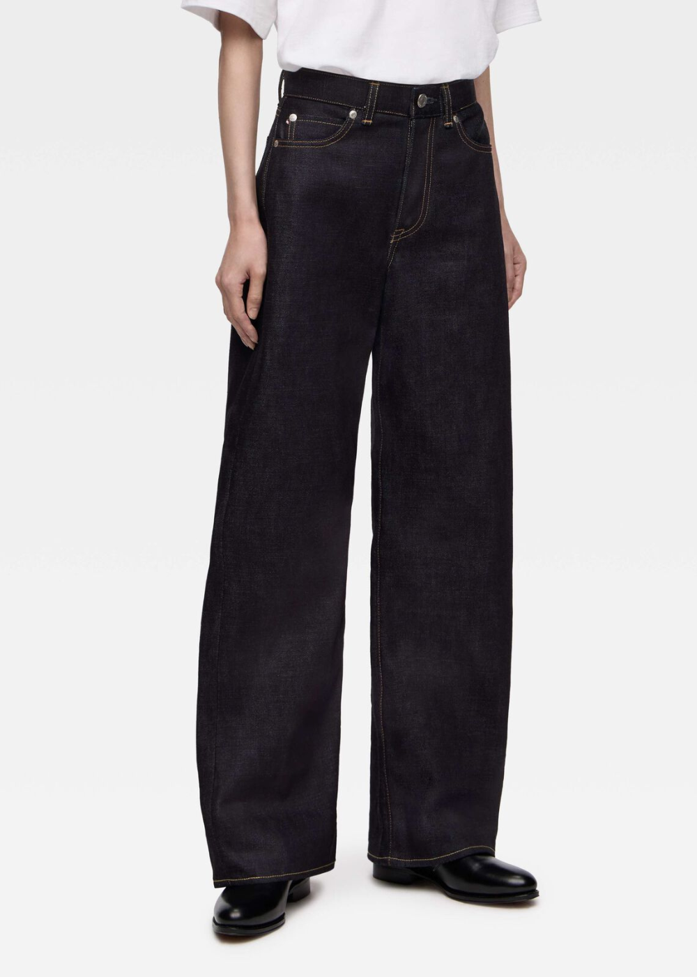 Standard Wide Women’s 14.7 oz Zipperfly - Indigo - Momotaro Canada - Danali - MWJZ04106S_ID