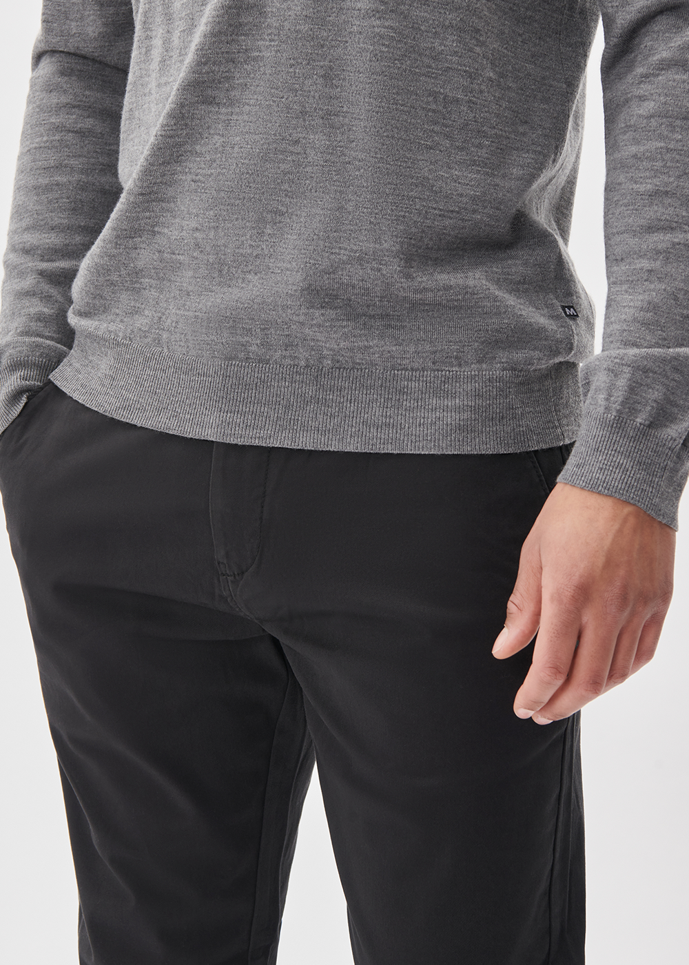 Brent Chino Pant - Black - Matinique Canada - Danali