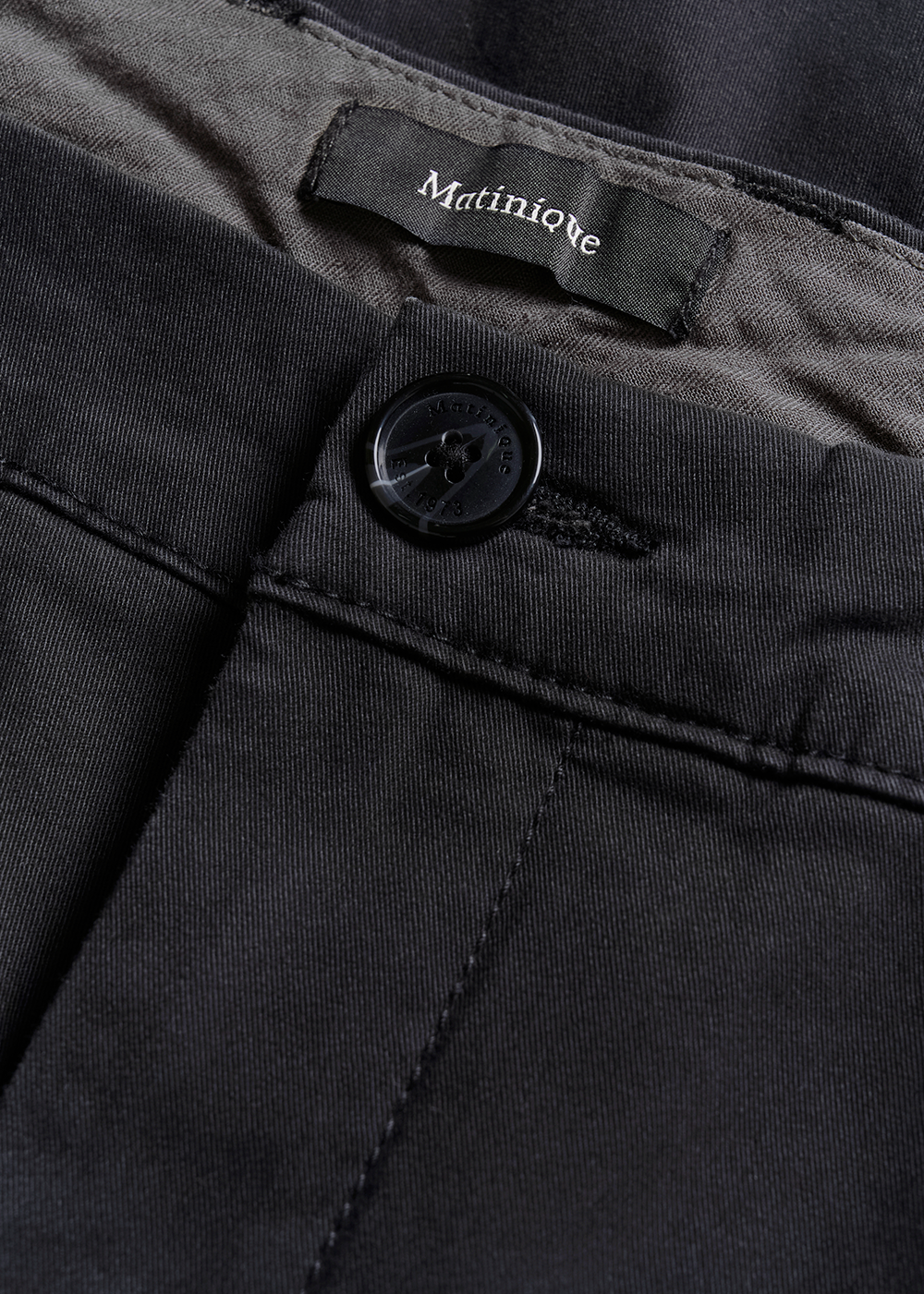 Brent Chino Pant - Black - Matinique Canada - Danali