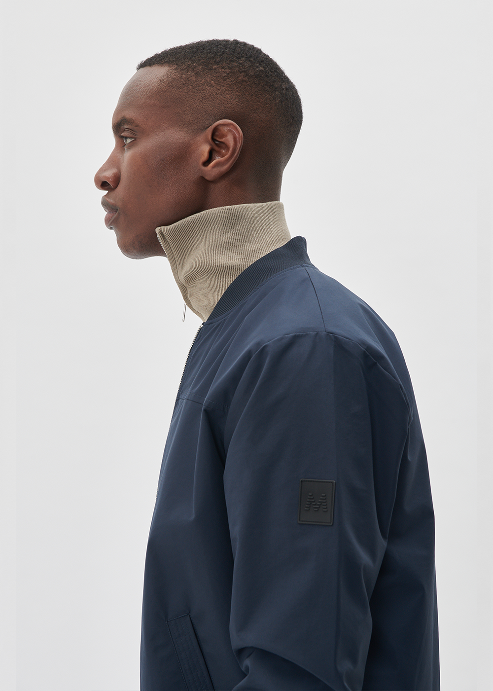 Clay Bomber Jacket - Dark Navy - Matinique Canada - Danali