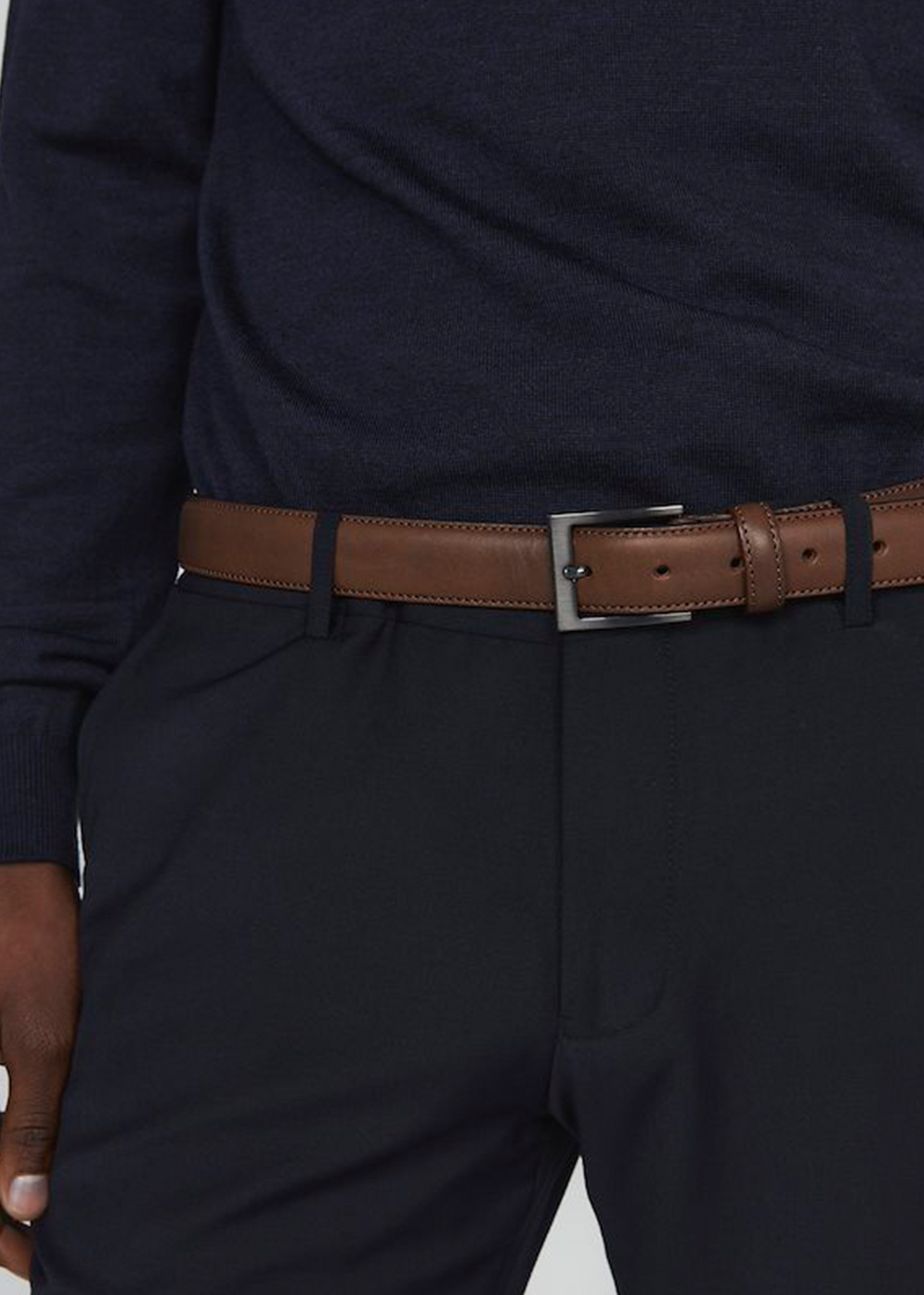 Frank Leather Belt - Espresso - Matinique Canada - Danali - 30204206