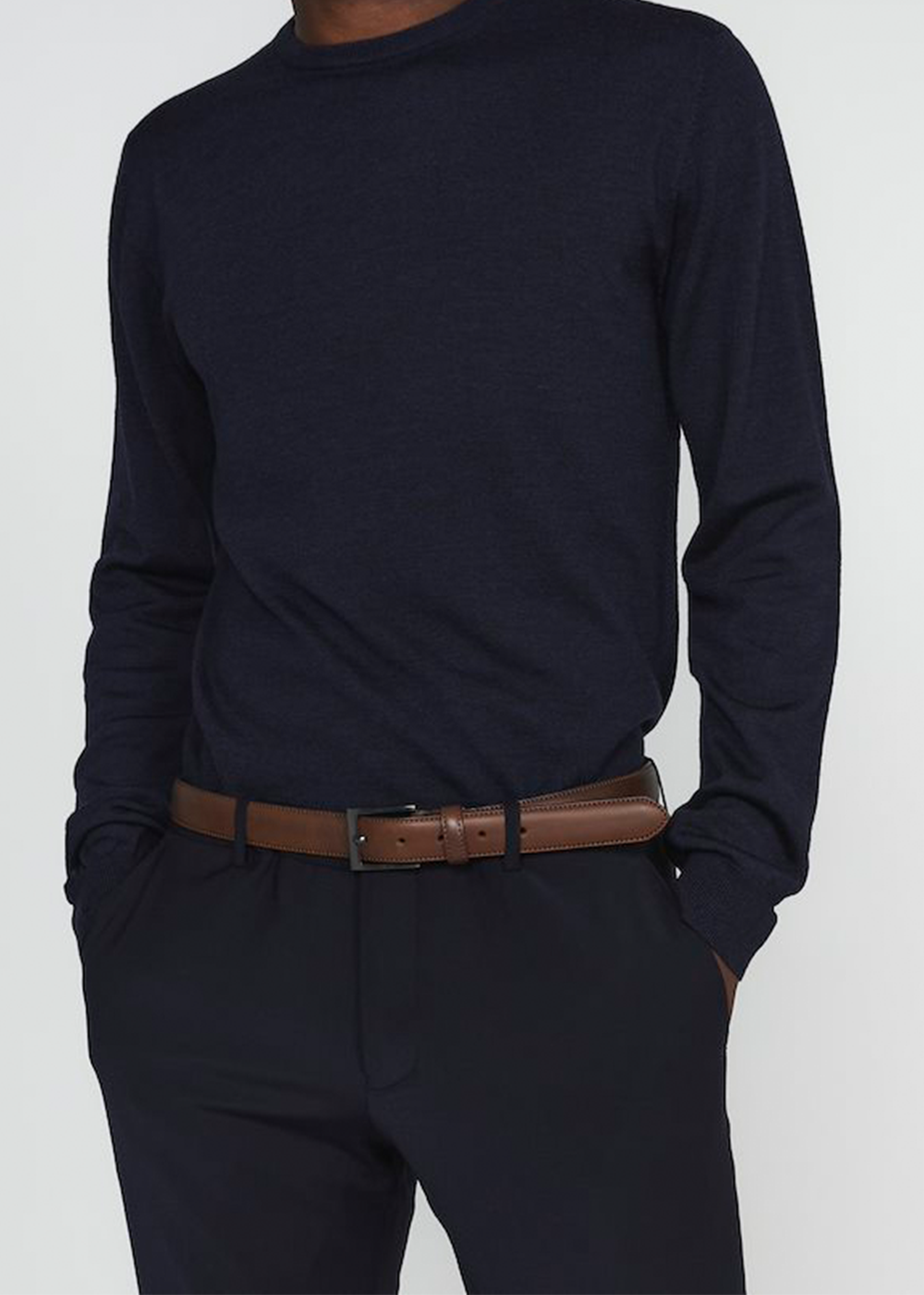 Frank Leather Belt - Espresso - Matinique Canada - Danali - 30204206