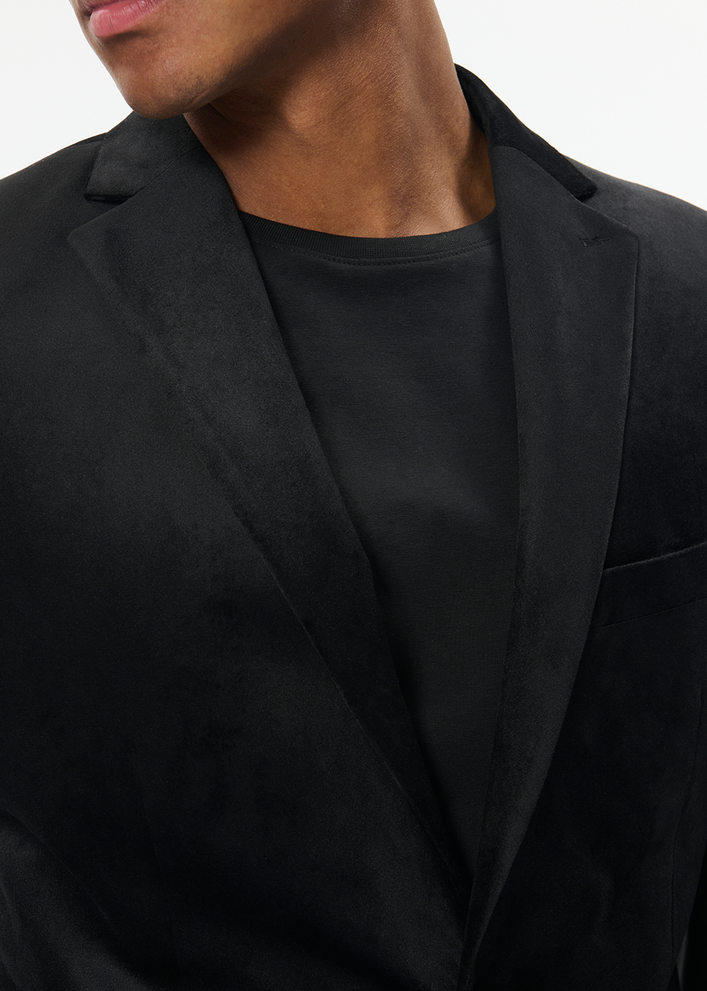 George Velvet Blazer - Black - Matinique Canada - Danali