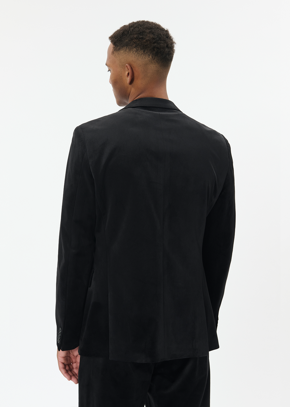 George Velvet Blazer - Black - Matinique Canada - Danali