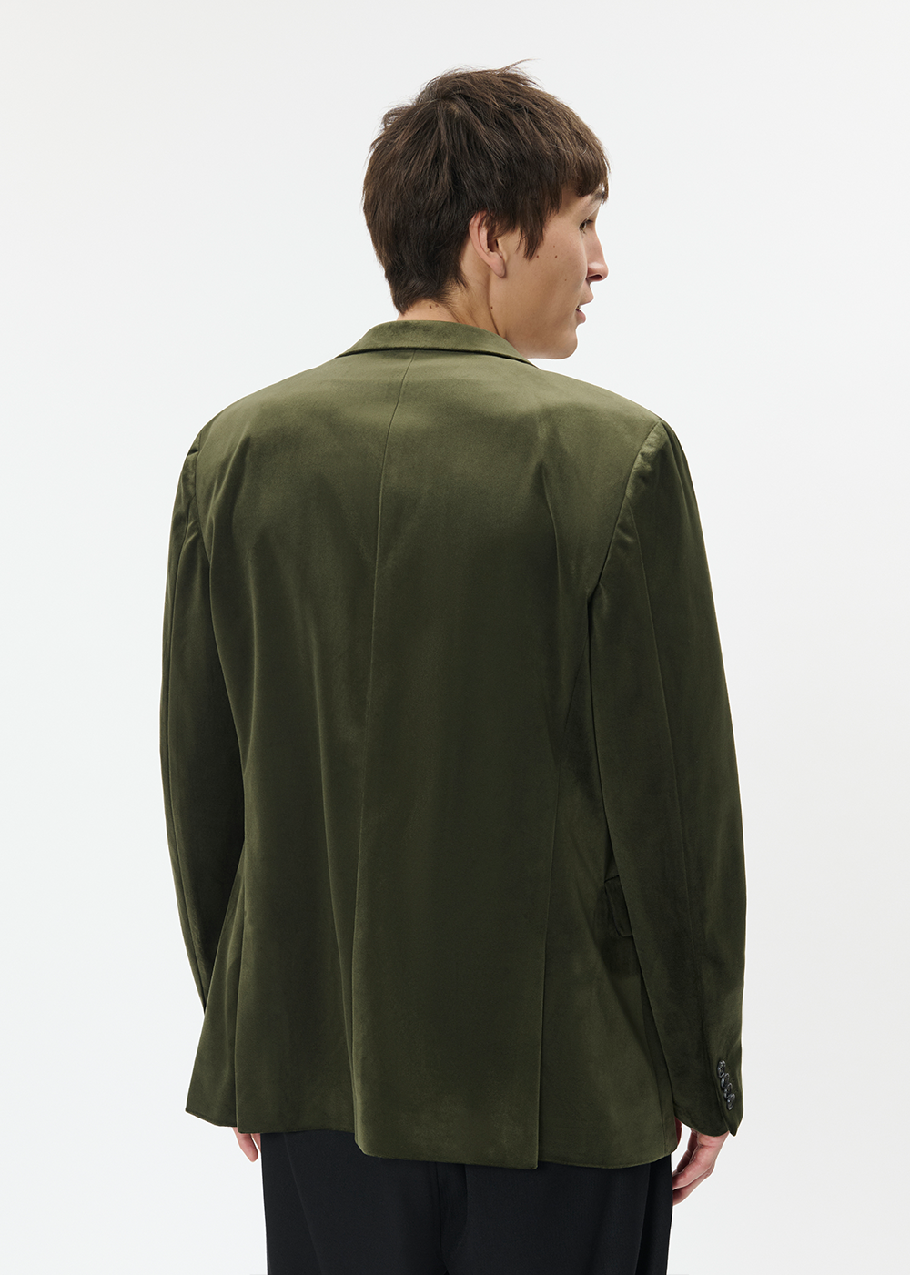 George Velvet Blazer - Forest Night - Matinique Canada - Danali