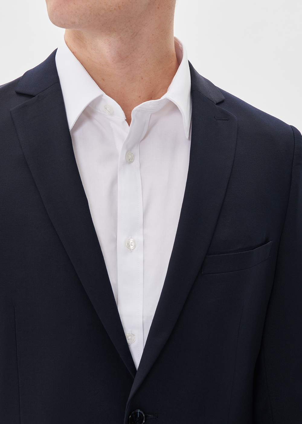 Jonathan Stretch Blazer - Dark Navy - Matinique Canada - Danali