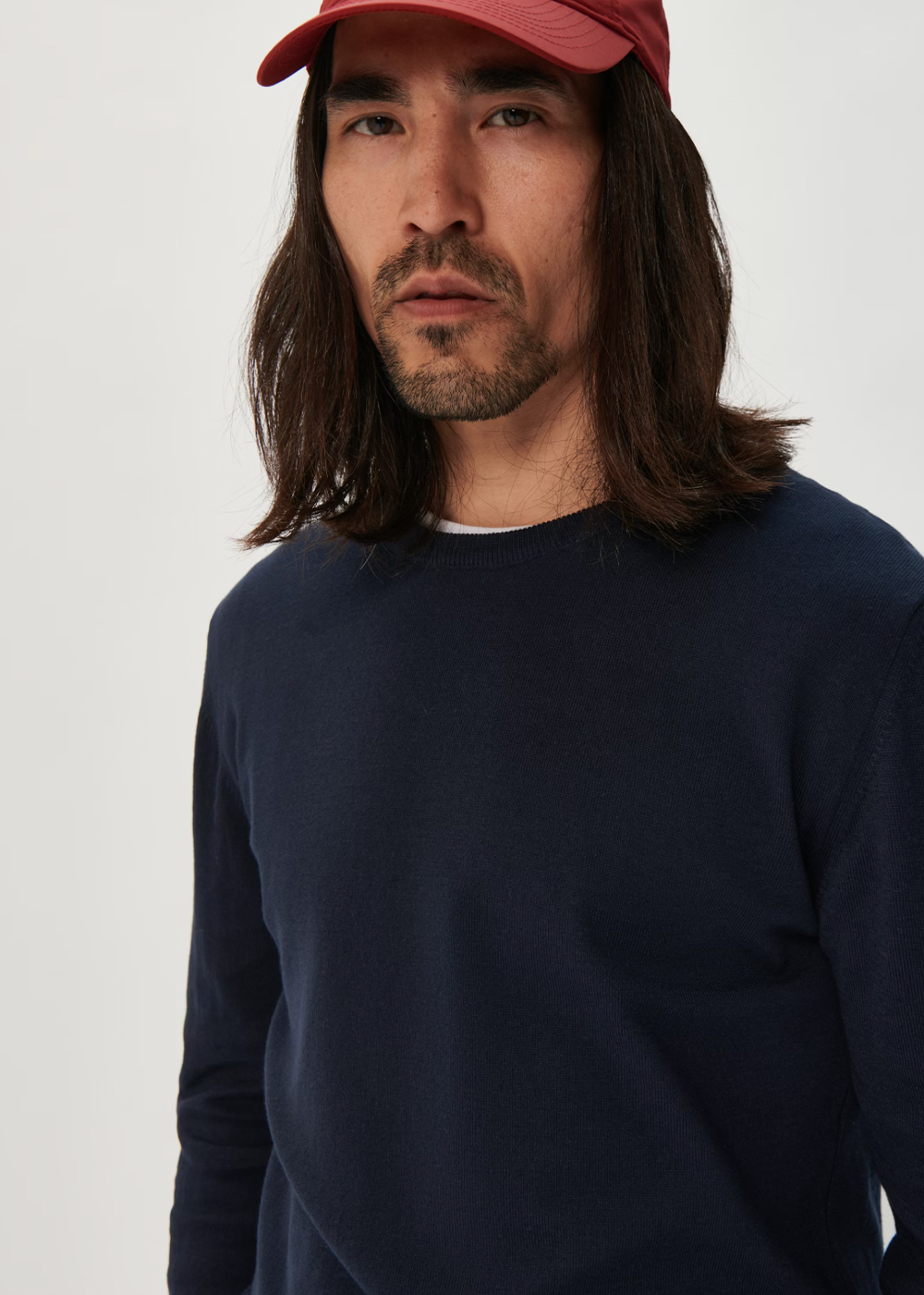 Jones Knit Sweater - Dark Navy - Matinique Canada - Danali