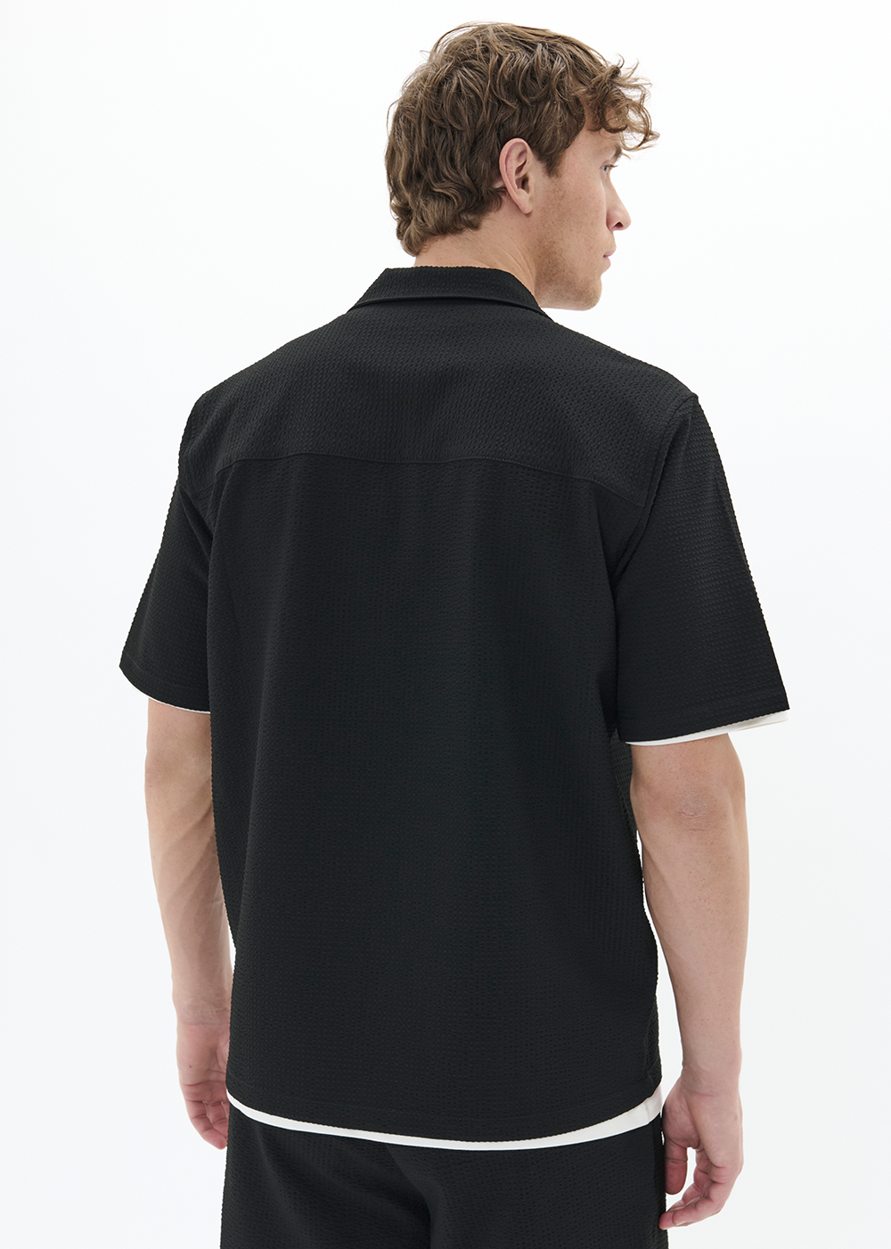 Klampo Short Sleeve Shirt - Black - Matinique Canada - Danali