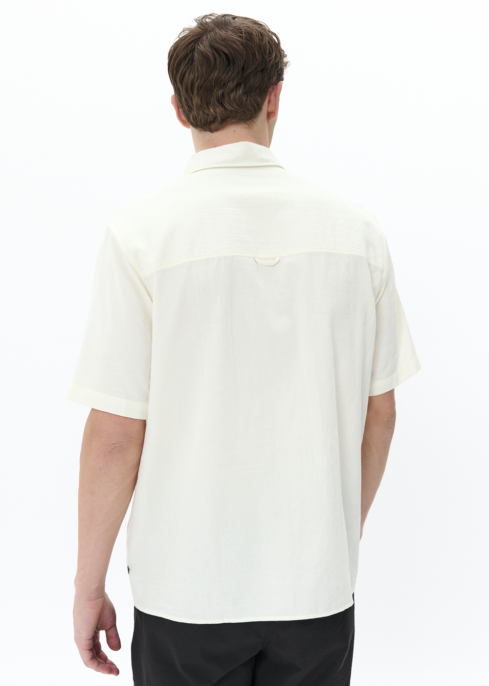 Klampo Short Sleeve Shirt - Vanilla Ice - Matinique Canada - Danali
