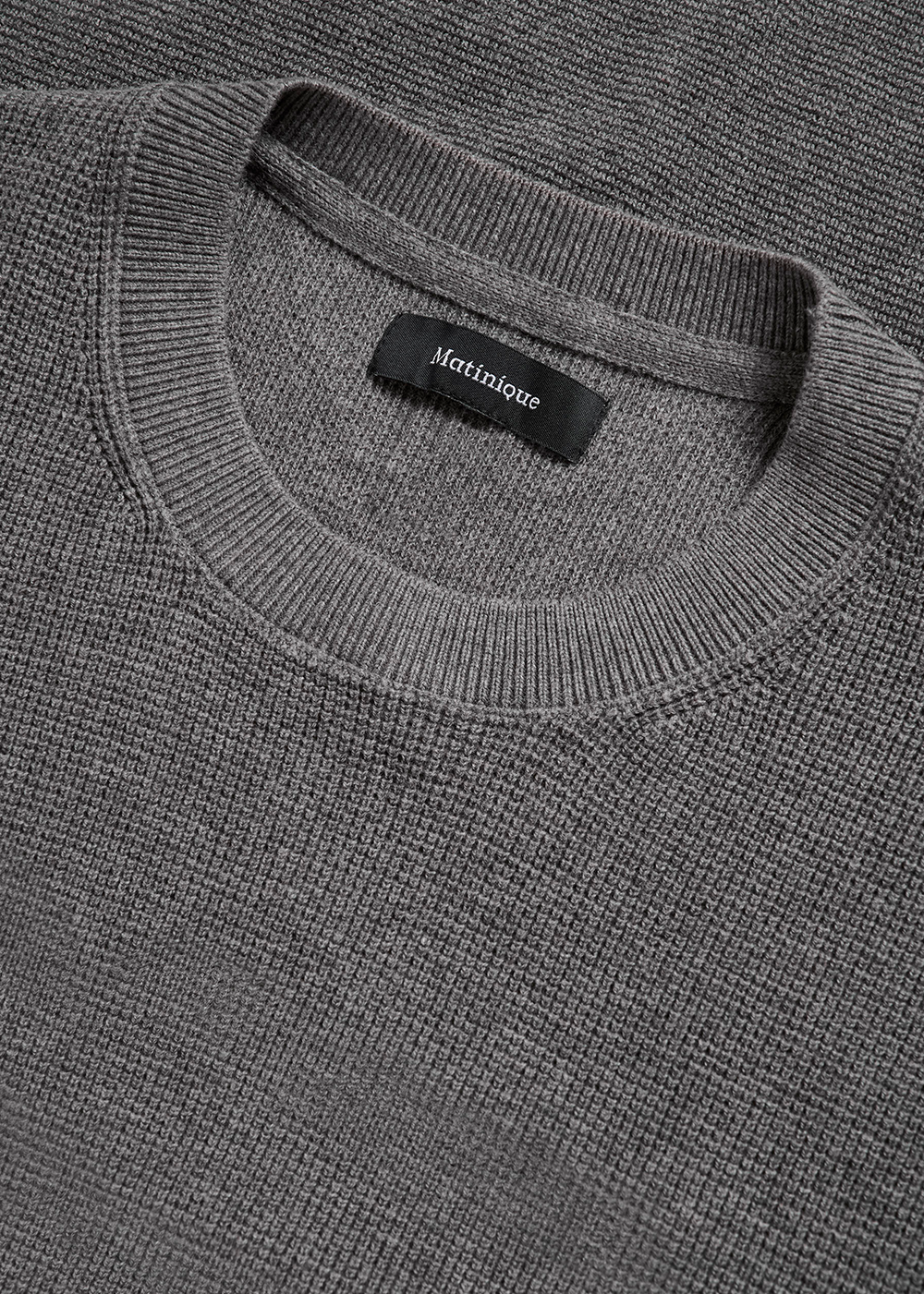 Lagoon Sweater - Medium Grey Melange - Matinique Canada - Danali