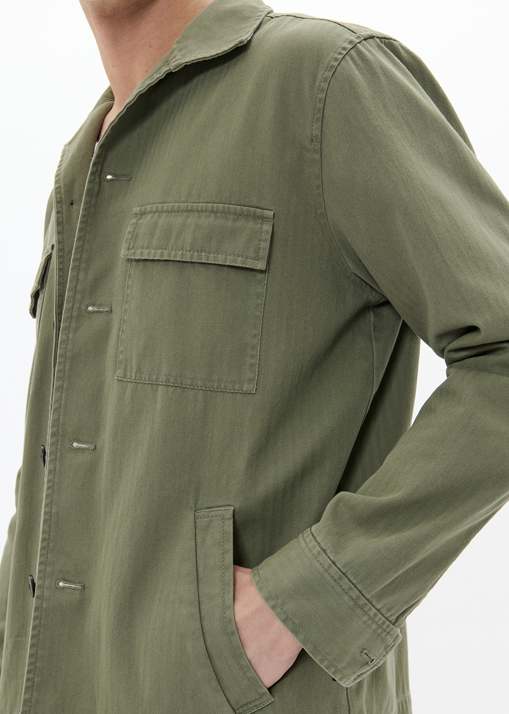 Landen Heritage Jacket- Light Army Green - Matinique Canada - Danali