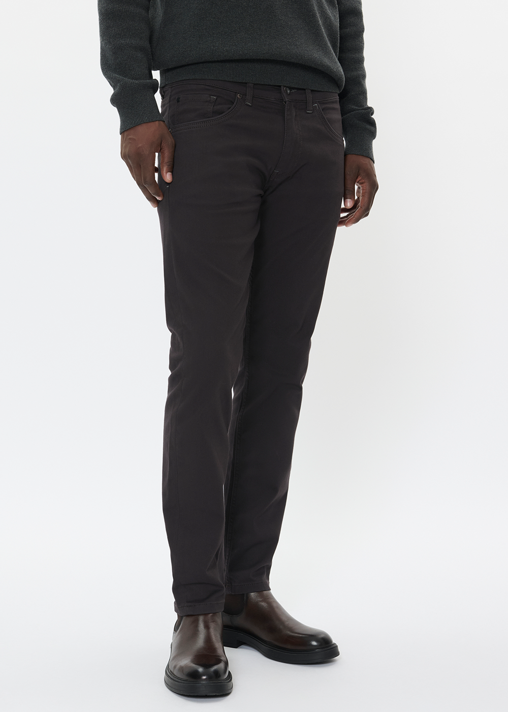 Pete Stretch Pant - Espresso - Matinique Canada - Danali