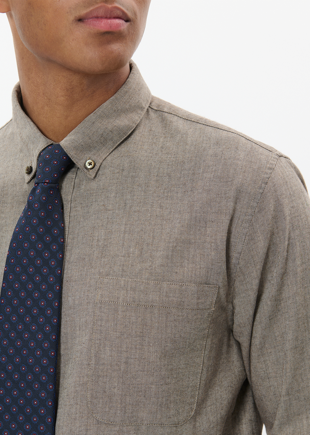Trostol Long Sleeve Shirt - Morel - Matinique Canada - Danali