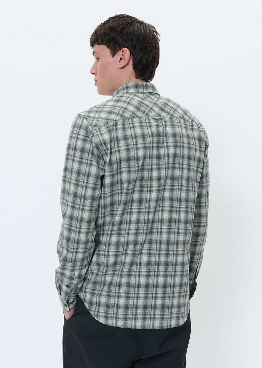 Trostol Long Sleeve Shirt - Olive Night - Matinique Canada - Danali