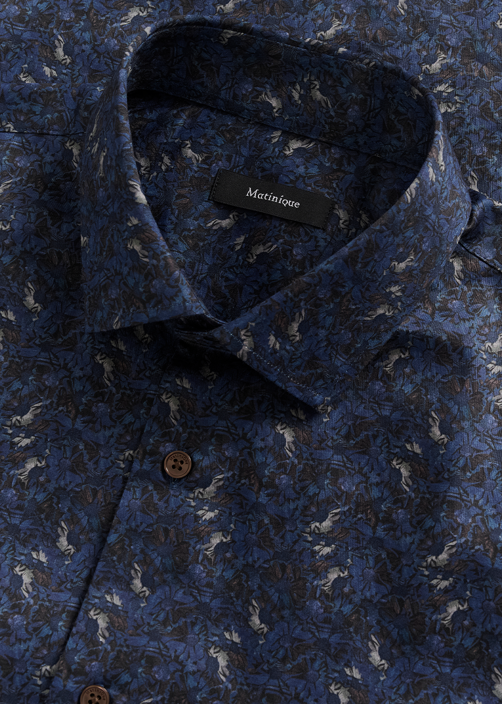 Trostol Shirt - Insignia Blue - Matinique Canada - Danali