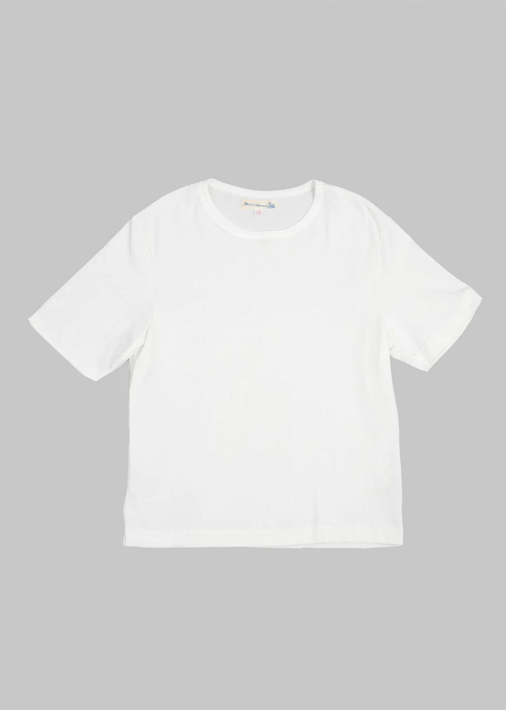 Merz b Schwanen 2M15 Sturdy Jersey T-Shirt White - Merz b. Schwanen Canada - Danali