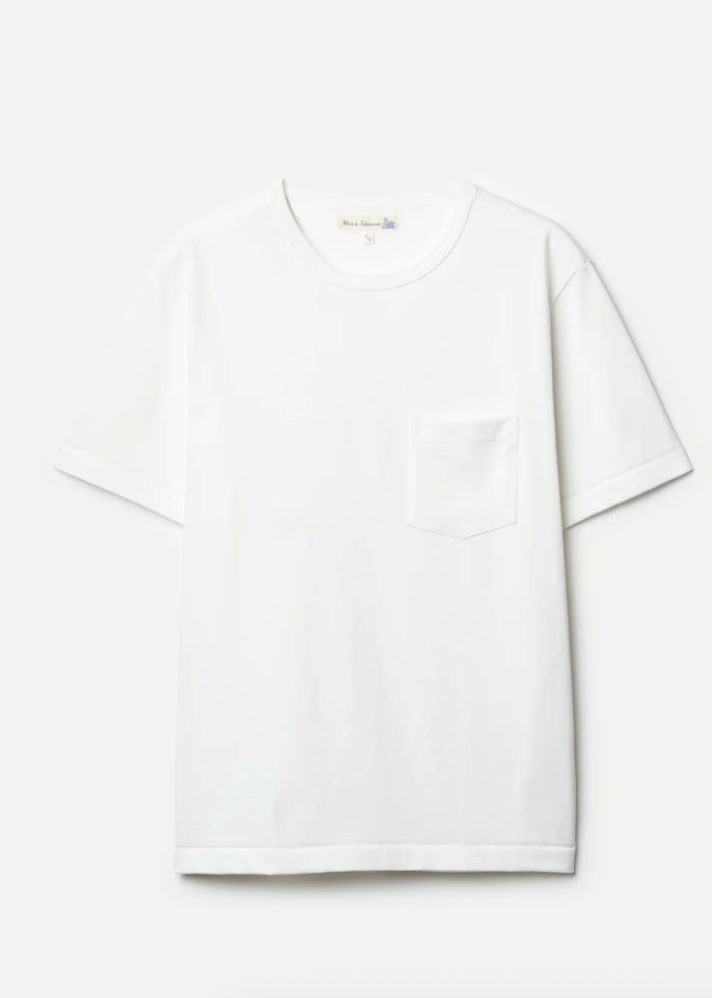 Vintage Machine Refined Classic Fit Pocket T-Shirt - White - Merz b. Schwanen Canada - Danali