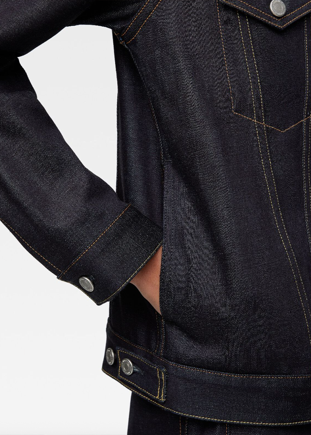 14.7oz Standard Denim Jacket - Indigo - Momotaro Canada - Danali -MMGJ00035A